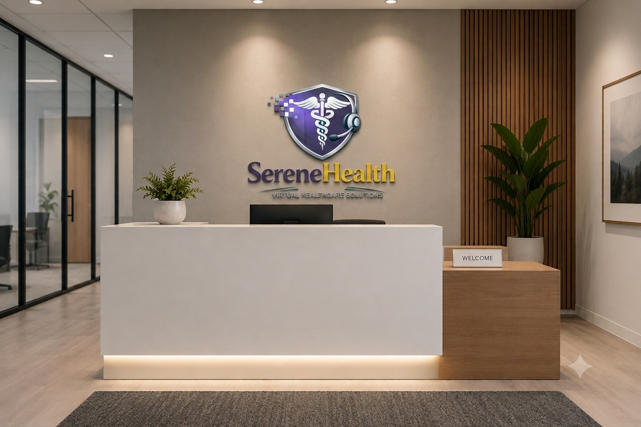SereneHealth supervised healthcare virtual assistant office