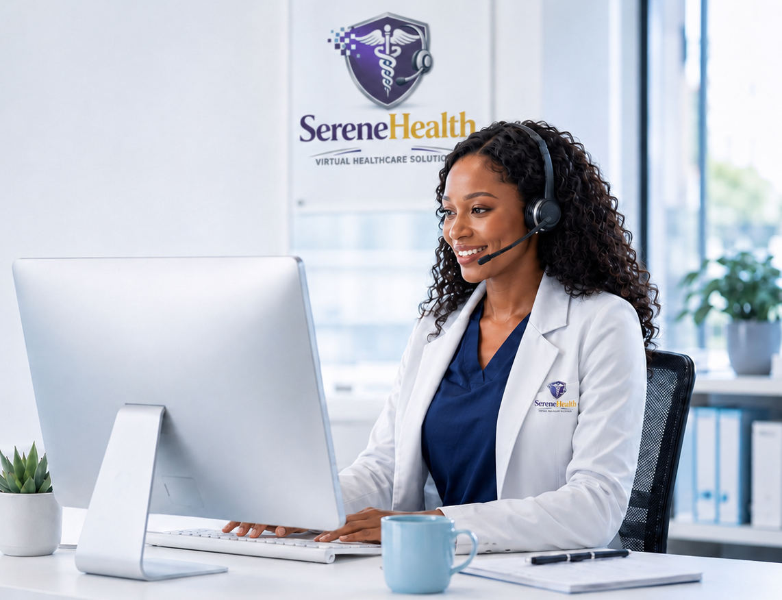 Healthcare virtual assistant supporting a medical practice