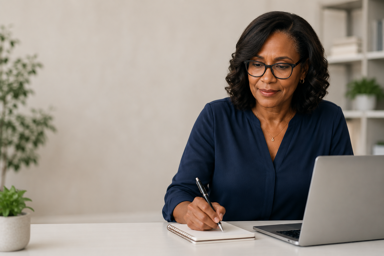 Practice owner mapping her tasks into three tiers before delegating