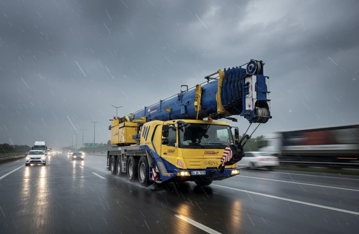 100 Ton Mobil Vinç 60 metre — Cengaver Vinç kiralık filo