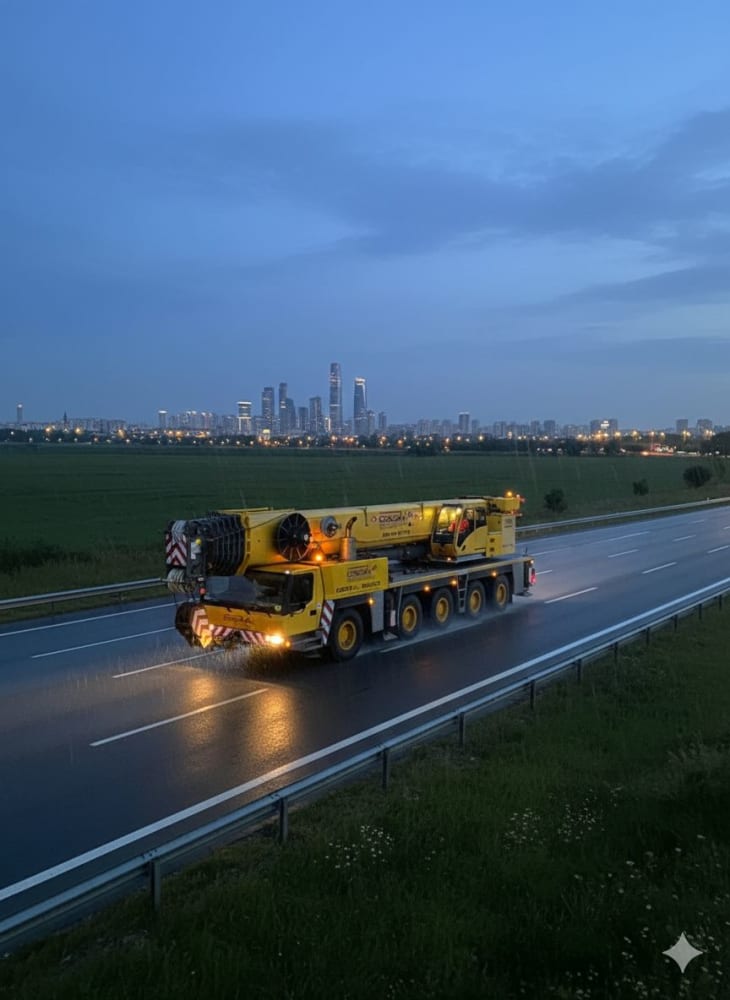 220 Ton Mobil Vinç 108 metre — Cengaver Vinç kiralık filo