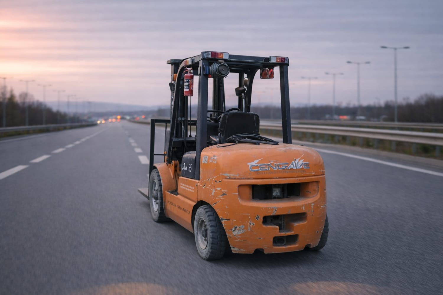 7 Ton Forklift - 7 Ton Dizel Forklift kiralık mobil vinç | Cengaver Vinç