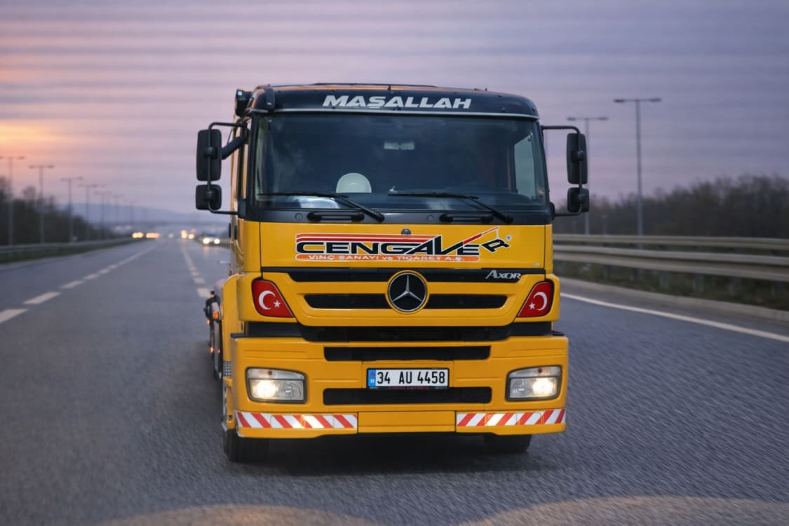 Mercedes-Benz Axor Çekici - Mercedes-Benz Axor — Ağır Nakliyat Çekici Ünitesi | Cengaver Vinç
