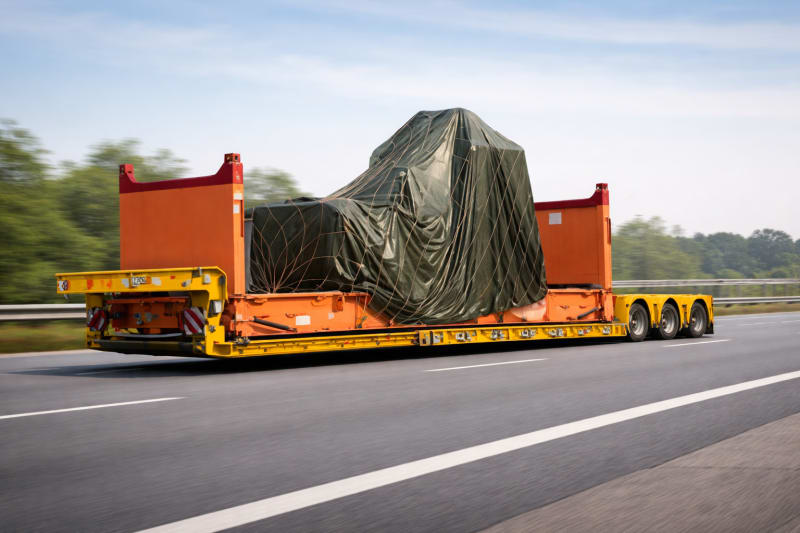 Faymonville Havuz Dorse 12 Metre - Faymonville Coil Transporter — 7 m havuz / 12 m toplam uzunluk | Cengaver Vinç