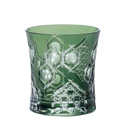 八千代切子亀甲柄