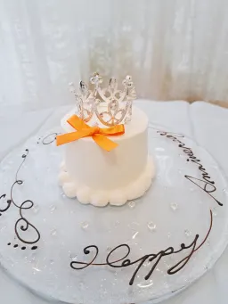 ティアラケーキ【選べる10色リボン】