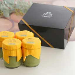 ザ・銀座プリン　抹茶あずき　（4個入）