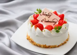 5号サイズ(15cm)のホールケーキ