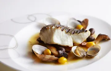 お顔合わせにふさわしい特典付き！「Tradition 」Wメインのフルコース全6品　 | 【最大10名/個室確約×顔合わせ･結納ディナー】フレンチフルコース+乾杯スパークリング＋メッセージプレート★肥後橋駅直結レストランで味わう伝統と革新のWメインコース