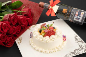 プロポーズを彩る豪華特典で、忘れられない瞬間を演出 | 【年間500組以上の成功実績のある星のなる木 × Anny限定個室確約プロポーズプラン】“シャトーブリアン”を堪能できる懐石コース全9品＋乾杯酒＋メッセージ付きケーキ★50本の薔薇の花束＆記念写真付きボトルワイン付き★横浜の景色を眺めながら記憶に残るプロポーズを