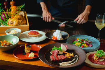 九州の恵みを味わう至極の鉄板焼きコース | 【2025 クリスマス限定プラン】豪華鉄板焼きコース全10品★九州の味覚を堪能