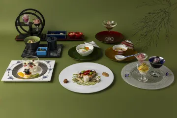 伝統の味わいと現代感覚が交差する、独創的な「WASHOKU」 | 【高層階個室席確約 アニバーサリーディナー 2名様～4名様】蒼天が贈るAnniversaryPlan―IWAI Style―＋乾杯シャンパン＋記念日プレート付きスペシャルケーキ