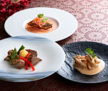 厳選食材と華やかな調理で彩る本格広東料理 | 【29階絶景！個室orテーブル席★アニバーサリープラン】2種から選べる広東料理フルコース＋乾杯スパークリング＋2時間飲み放題＋卓上花で祝う特別な記念日★金山駅すぐのホテルレストランで贅沢なひととき
