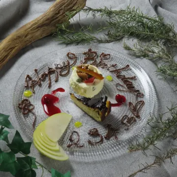 メッセージプレートで思い出に残るアニバーサリーを | 【2~3名様 アニバーサリープラン】イタリアンディナー全６品+グラスワイン5杯+メッセージプレート付き★福岡の隠れ家イタリアンで贅沢なお祝いを