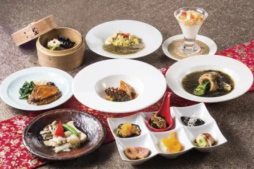 お祝いの席を華やかに彩る、こだわりの中華ディナー | 【個室確約 結納・顔合わせプラン】フカヒレなど高級食材使用！海鮮＆お肉料理・炒飯など中華ディナーコース＋乾杯ドリンク★中国各地の美食が赤坂に集結★