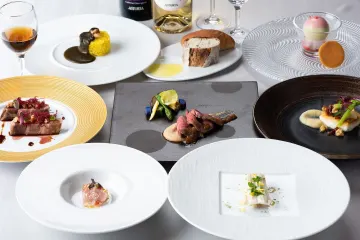 新鮮な食材を使用した和モダンフレンチコース | 【アニバーサリープレート付き】バースデーランチコース（全7品＋乾杯ドリンク＋メッセージプレート）
