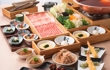 削りたての極上出汁で心温まる美味しさを | 【最大8名お祝いプラン×個室選択可】黒毛和牛＆極薄鰹節で新感覚の出汁しゃぶディナーコース★デザートプレートつき＋飲み放題選択可★市ヶ谷で祝う特別な夜