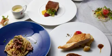 Wメインで魅せる、豊かな味わいのアニバーサリーコース | 【アニバーサリーディナー】牛フィレ×鮮魚のWメインの素材にこだわった本格イタリアン全8品＋乾杯ドリンク＋メッセージ付きプレート★エレガント空間で過ごす銀座の夜