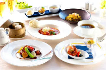 高級食材を使用した本格中華を味わう贅沢なひととき | 【6～20名様 個室確約 結納・顔合わせプラン】北京ダック・ふかひれ含む本格中華コース＋2時間飲み放題付き★絶景望む上質なホテルレストランでご両家の絆を深めるひととき