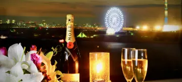 息を呑むような美しい眺望★煌めく夜景を望む憧れの特等席 | 1月9日〜2月28日★Anny限定★プロポーズプラン【ベイエリアor 舞浜エリアの夜景を望む窓側席確約 】一生忘れることのない夢のひととき★季節の恵みを贅沢に味わうフレンチコース＋乾杯用スパークリングワイン＋メッセージを添えたホールケーキ★東京ベイ舞浜ホテルファーストリゾート最上階の特等席で叶えるとっておきのプロポーズ