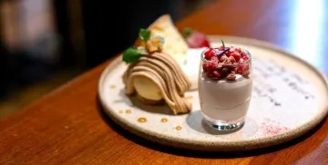 乾杯スパークリング＆メッセージプレートで感動のサプライズ | 【ランチアニバーサリープラン】大切な方との記念日やお誕生日に全5品イタリアンフルコース★メッセージ付きプレート＆乾杯スパークリング付き★長崎の見渡す限りの水平線が広がる、 非日常で開放的なロケーション