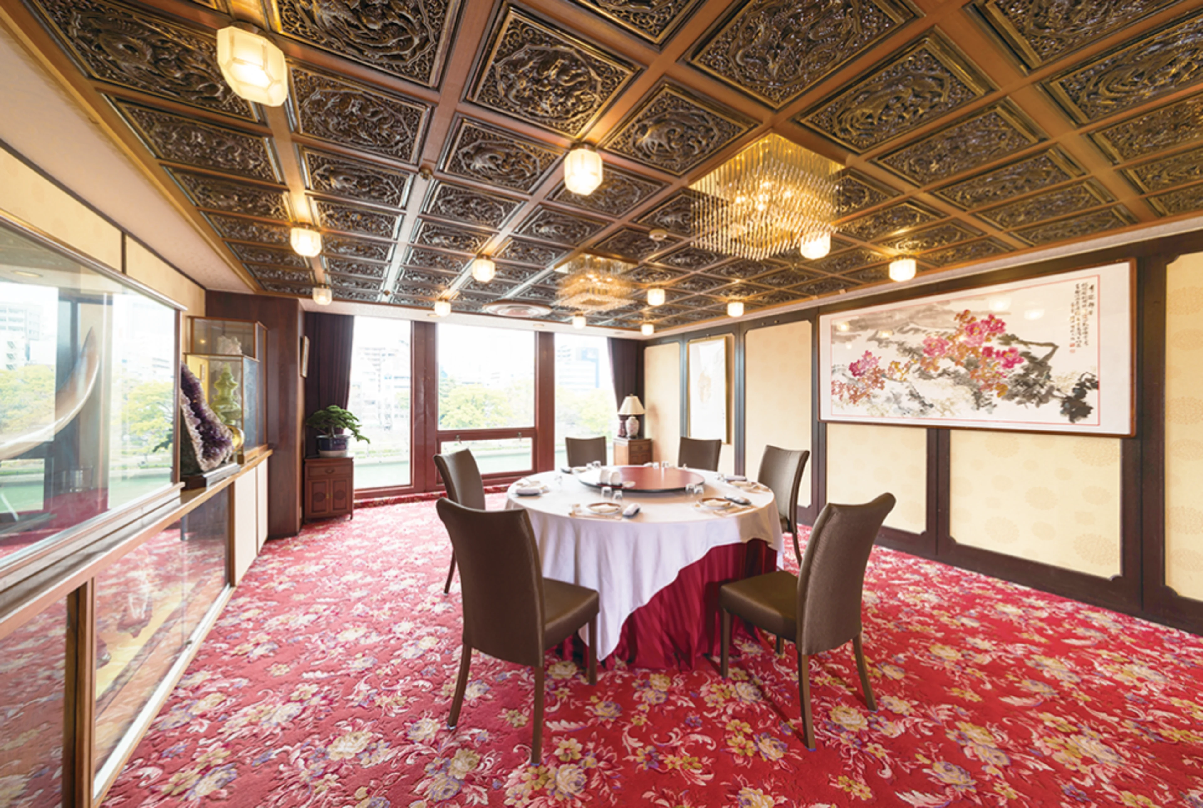 大川を望む完全個室