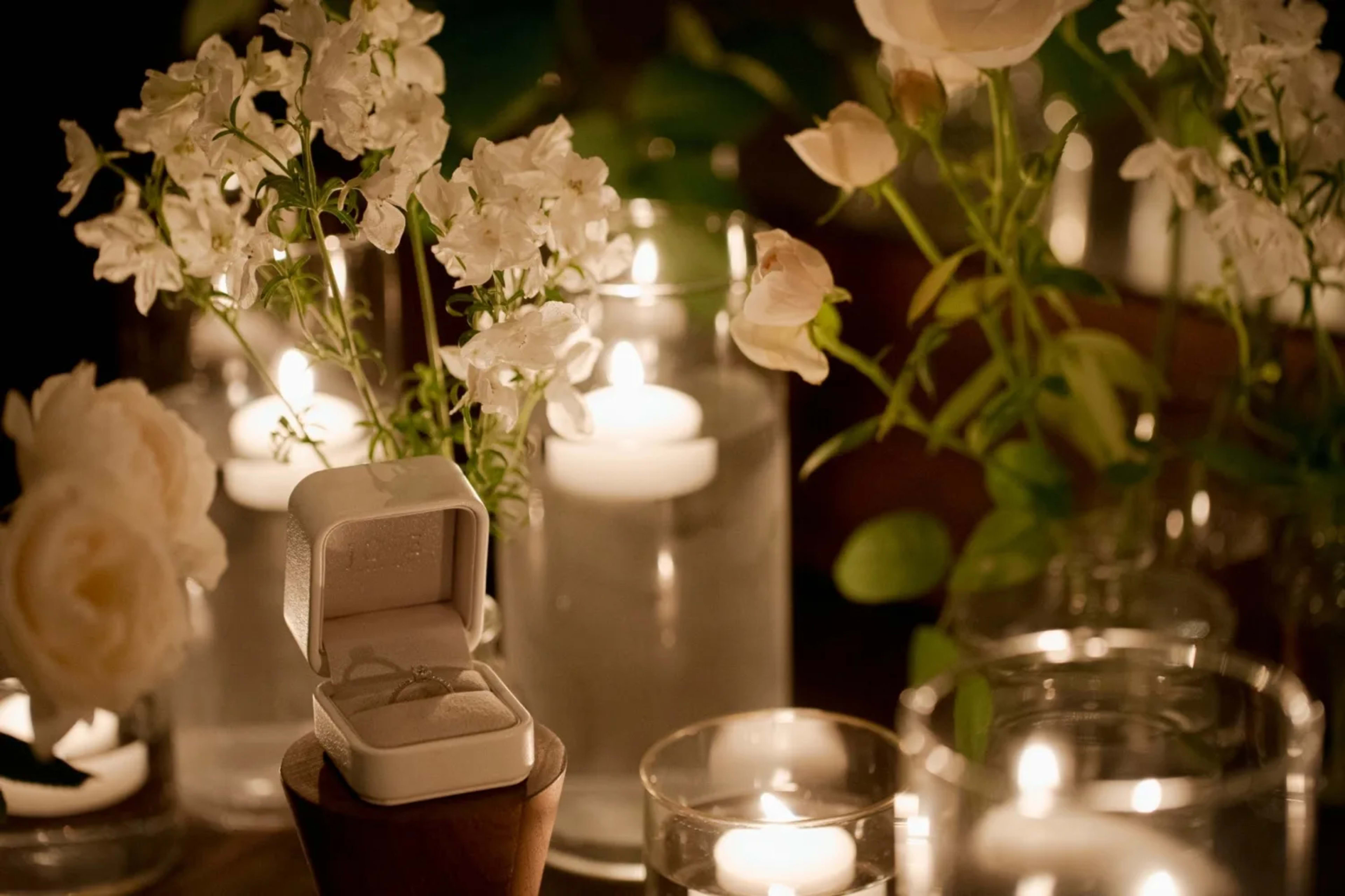 キャンドル装飾