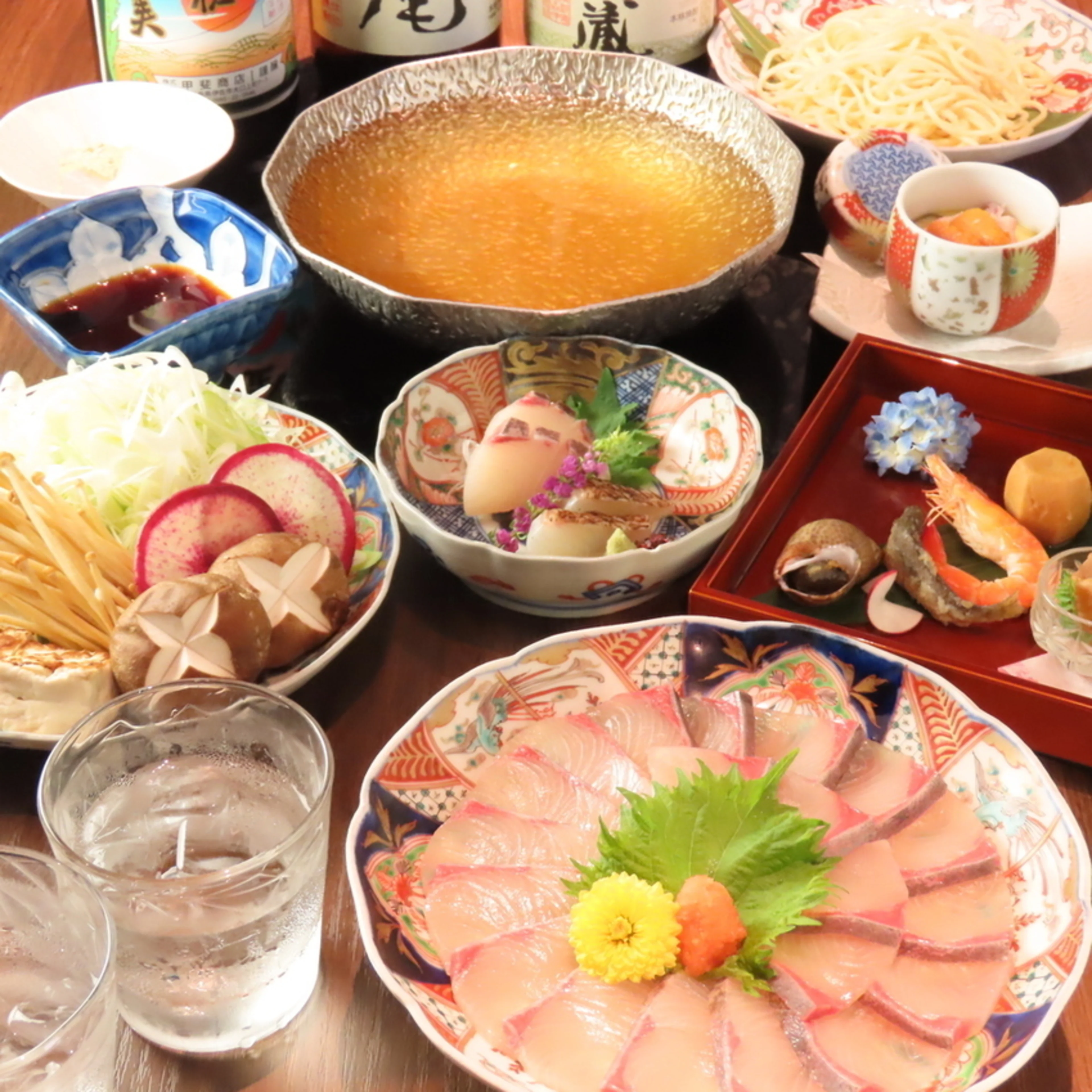 鹿児島かんぱちしゃぶしゃぶコース