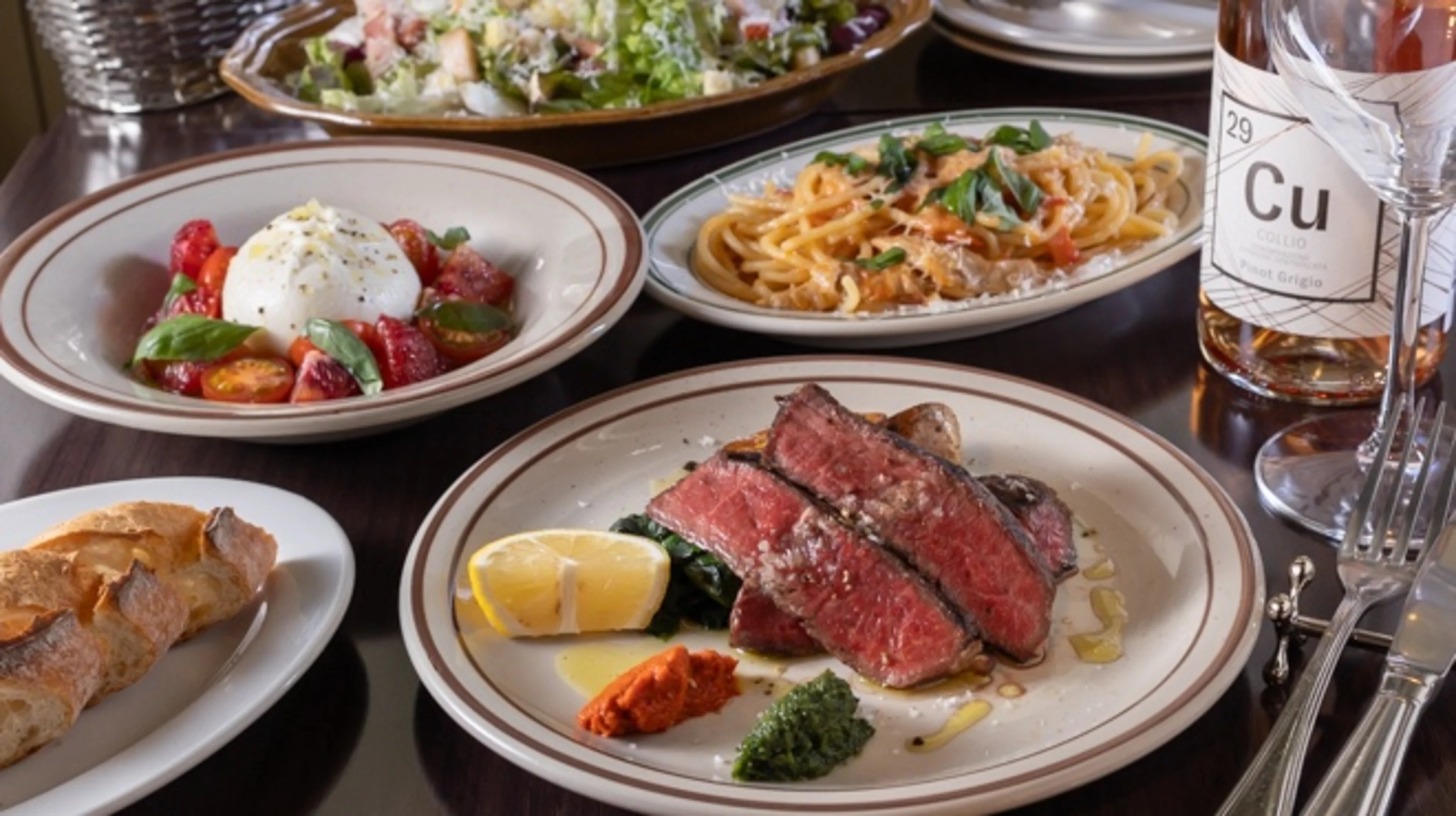 【アニバーサリープラン】 絶品国産あか牛を堪能★イタリアン大皿ディナーコース＋メッセージ付きデザートプレート＋飲み放題★錦糸町徒歩3分大人の隠れ家