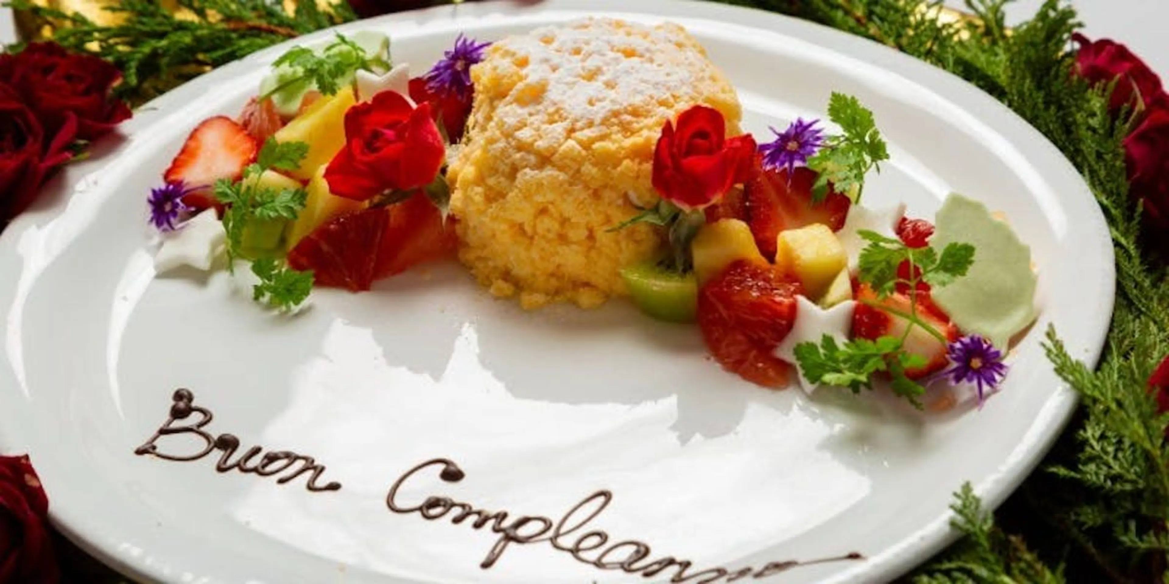 メッセージ入り「幸せのミモザケーキ」