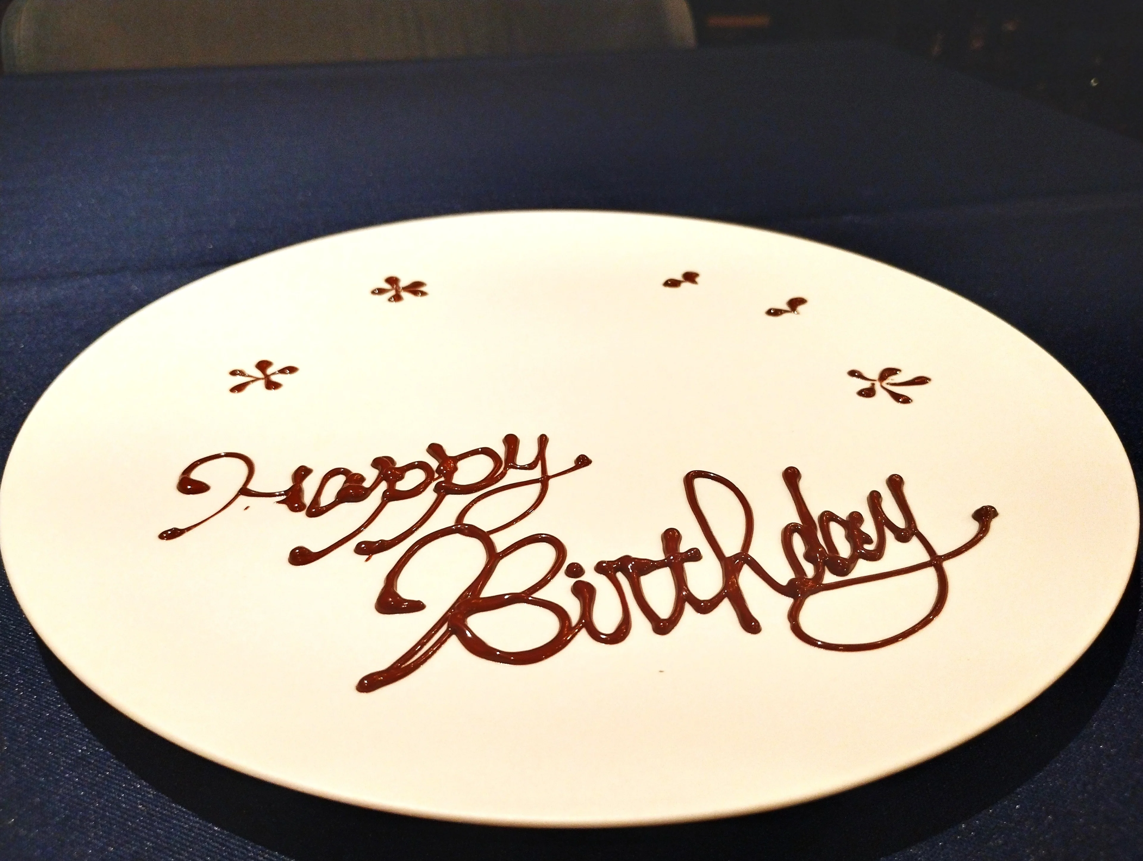 メッセージ付きプレート