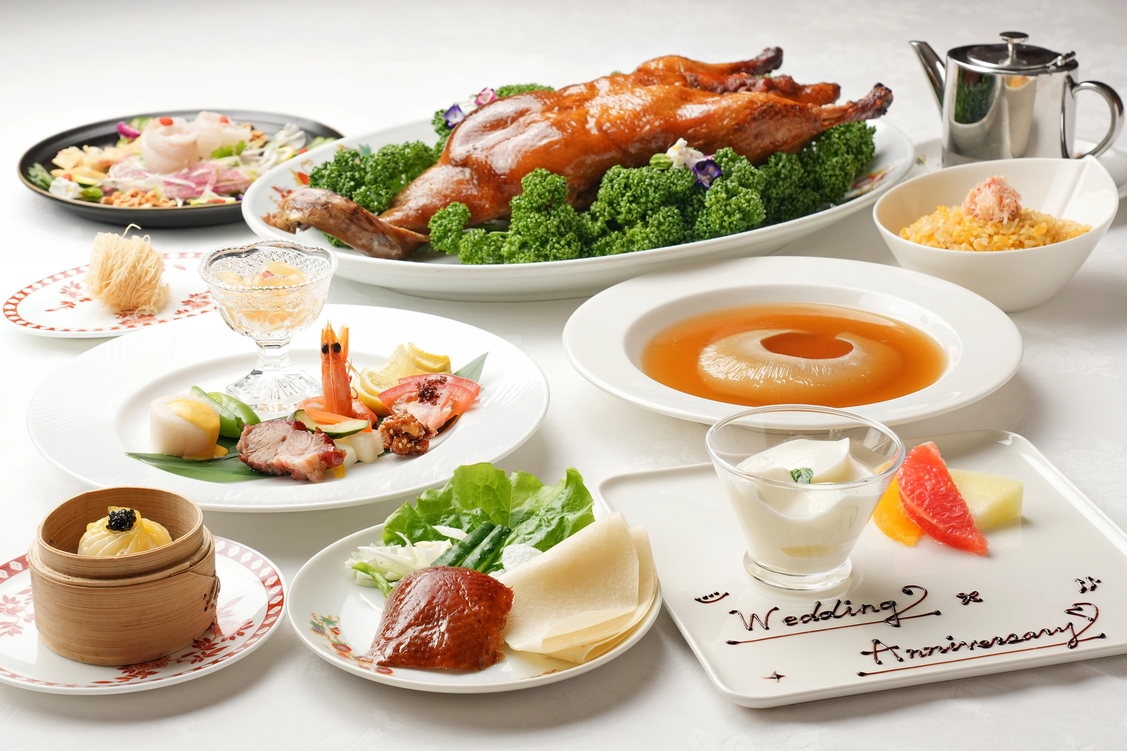 Anny限定の特別コース全8品