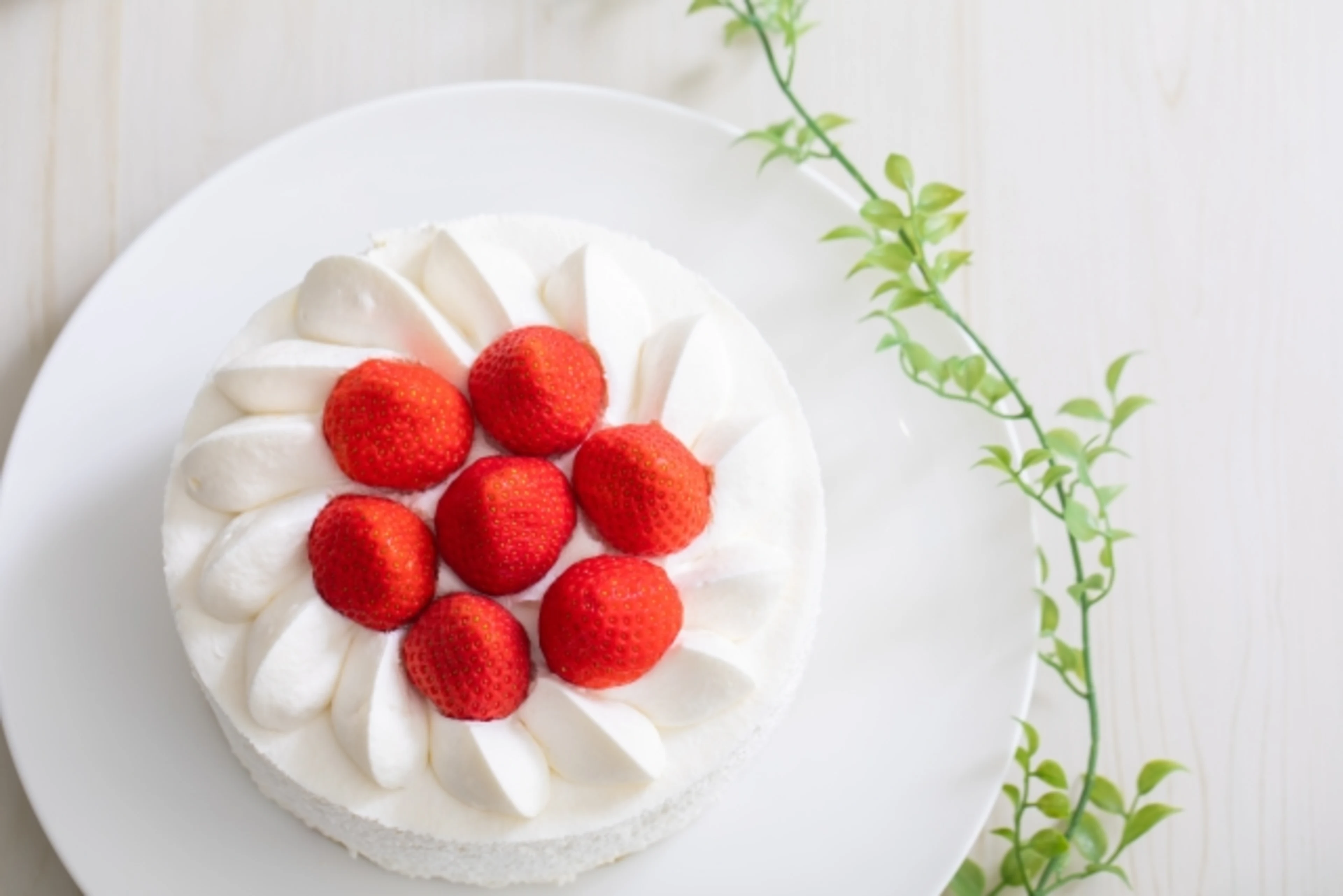 メッセージ入りホールケーキプレゼント