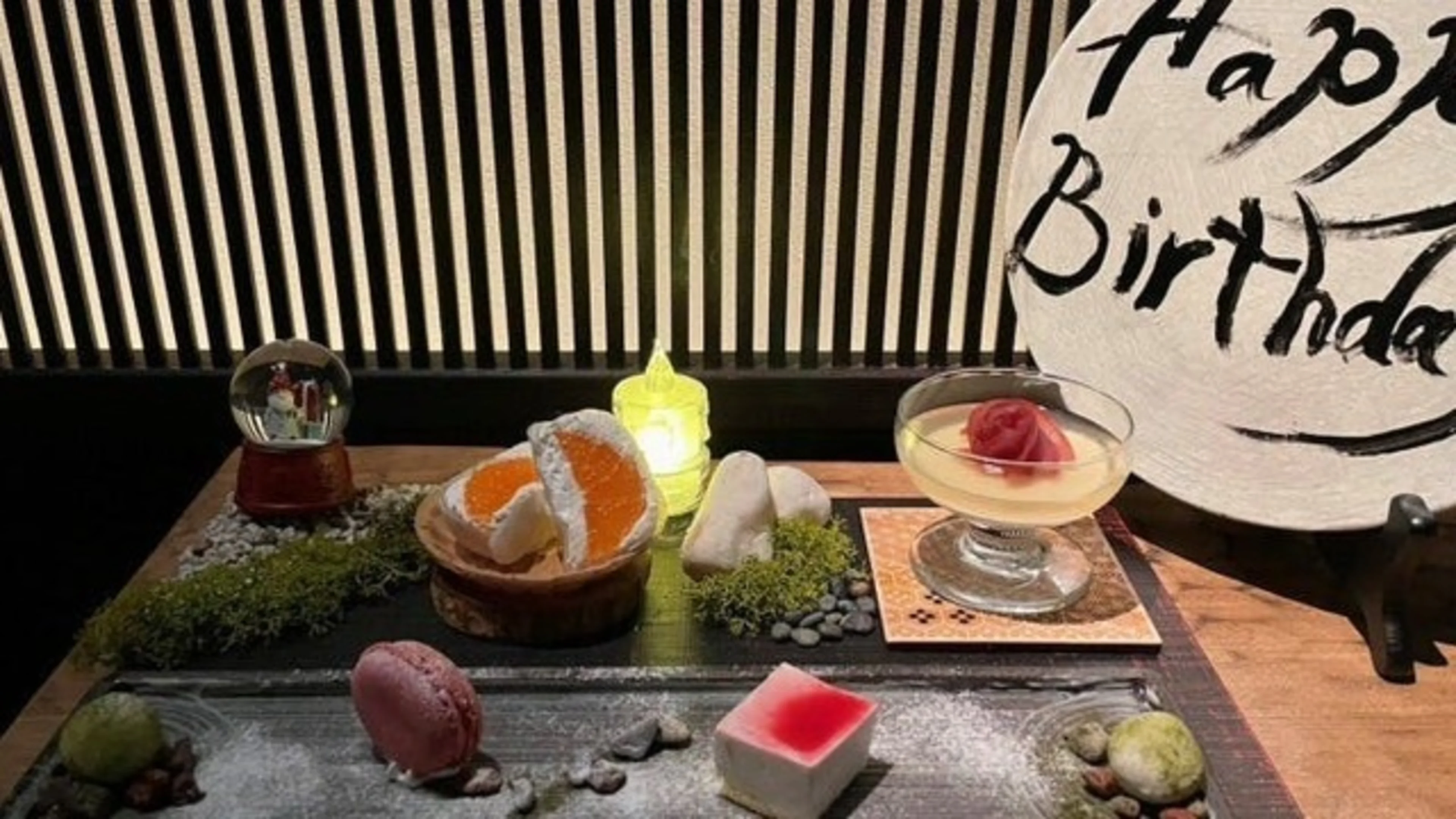 メッセージプレート付き