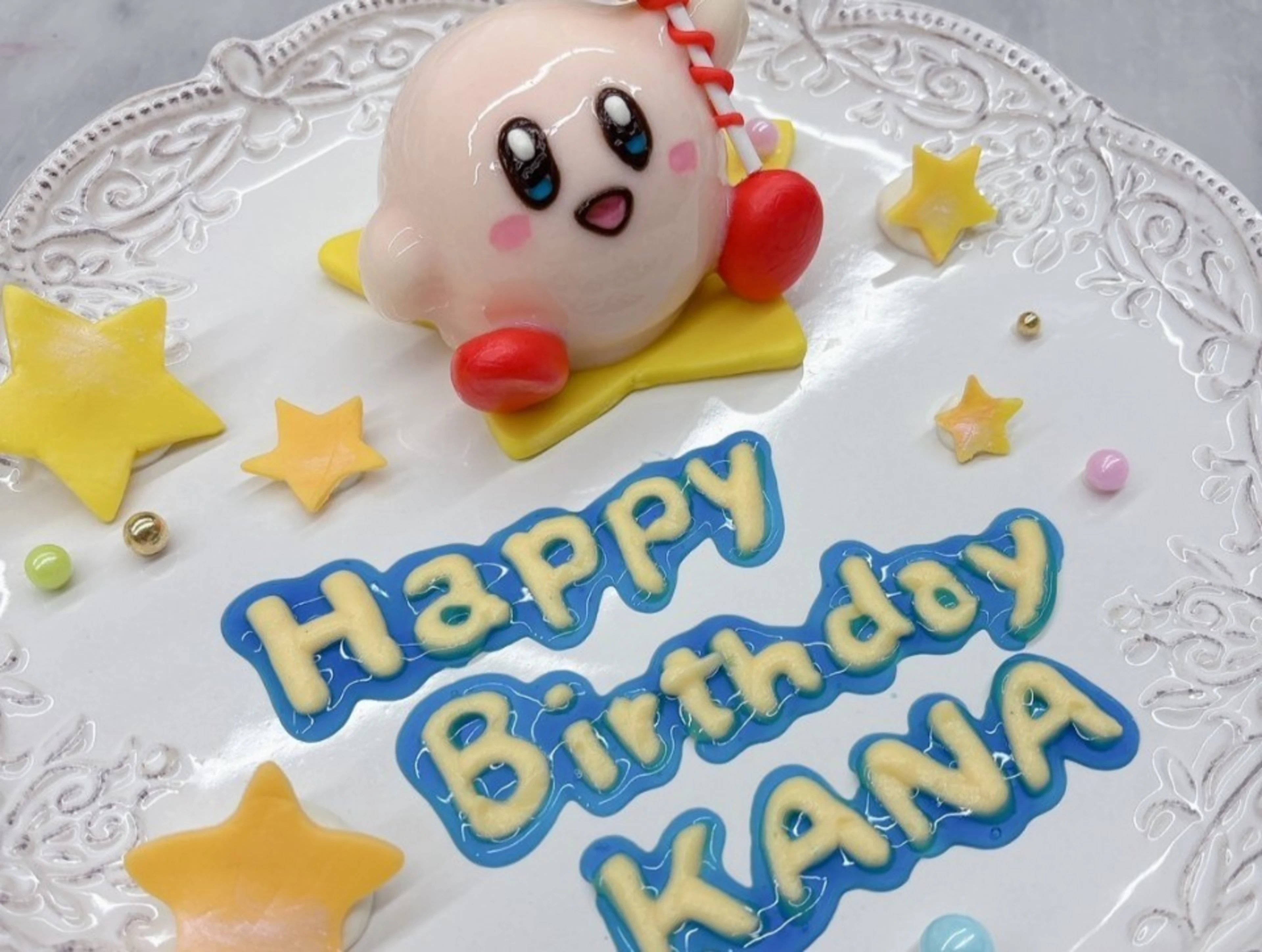 オーダーメイドのデザートプレート