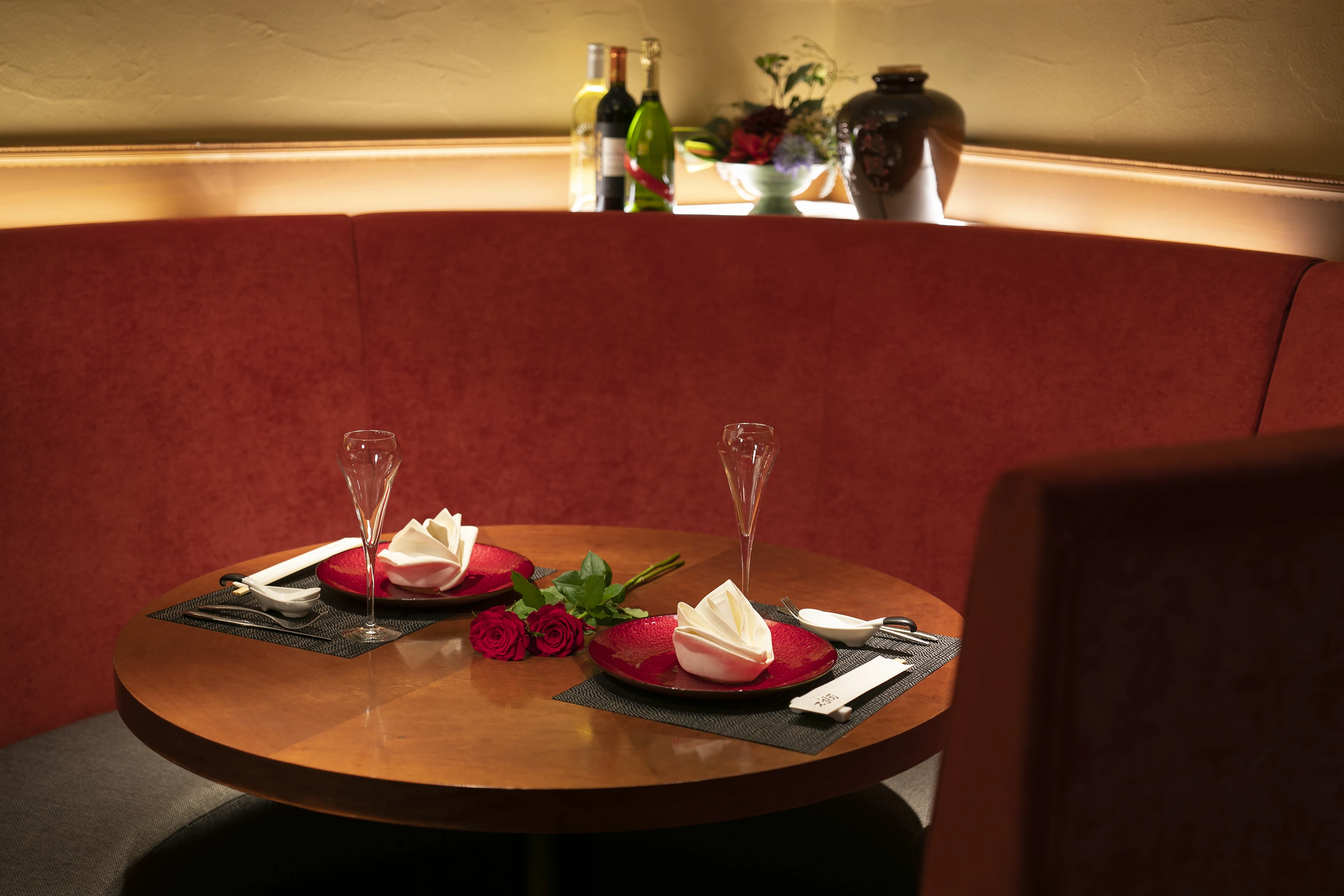 【最上級プロポーズプラン】豪華5品の中華フルコース＋ホールケーキ＆乾杯ドリンク付き