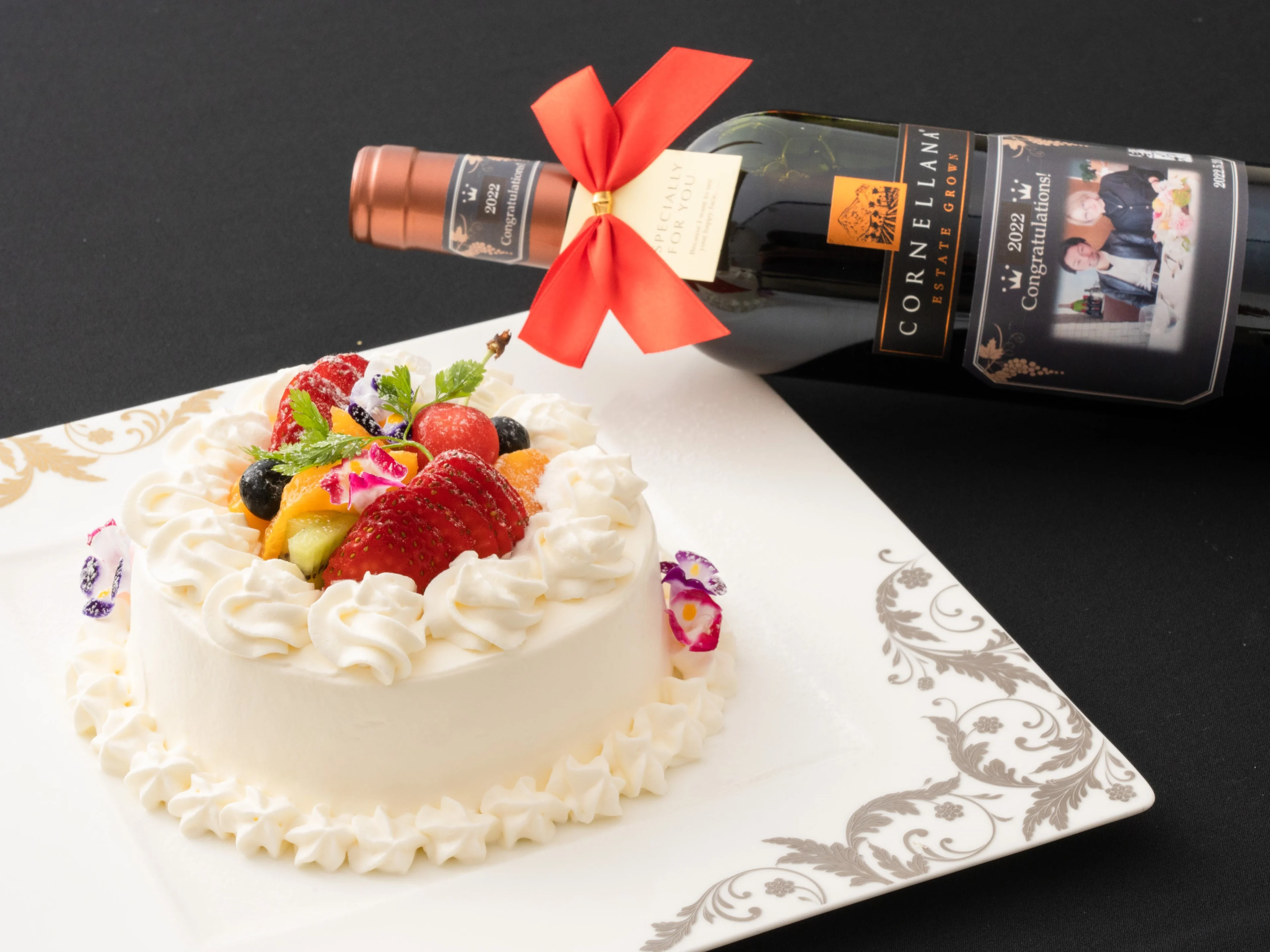 自家製生ケーキ人数相当