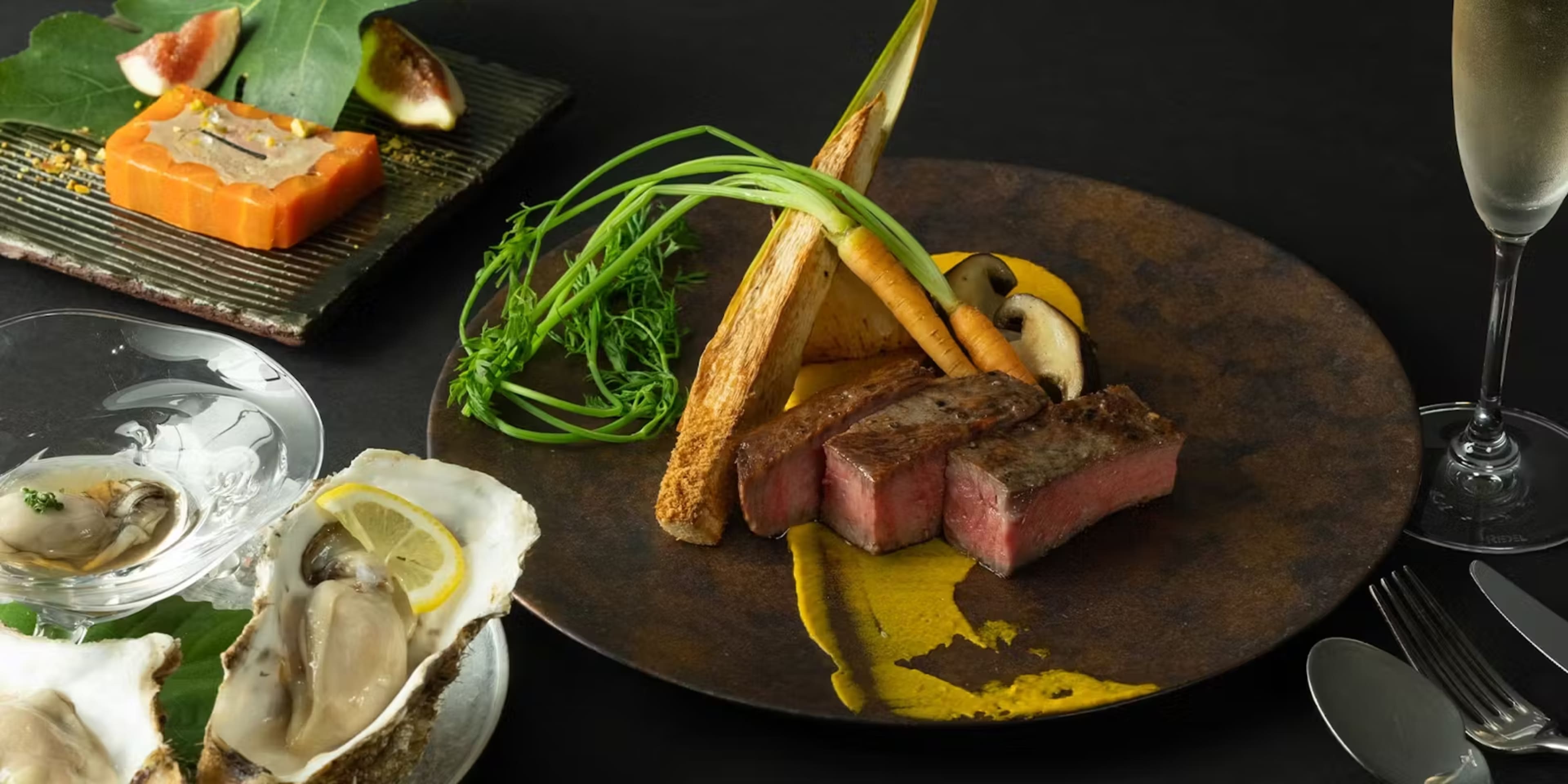 シェフオリジナル創作フレンチコース