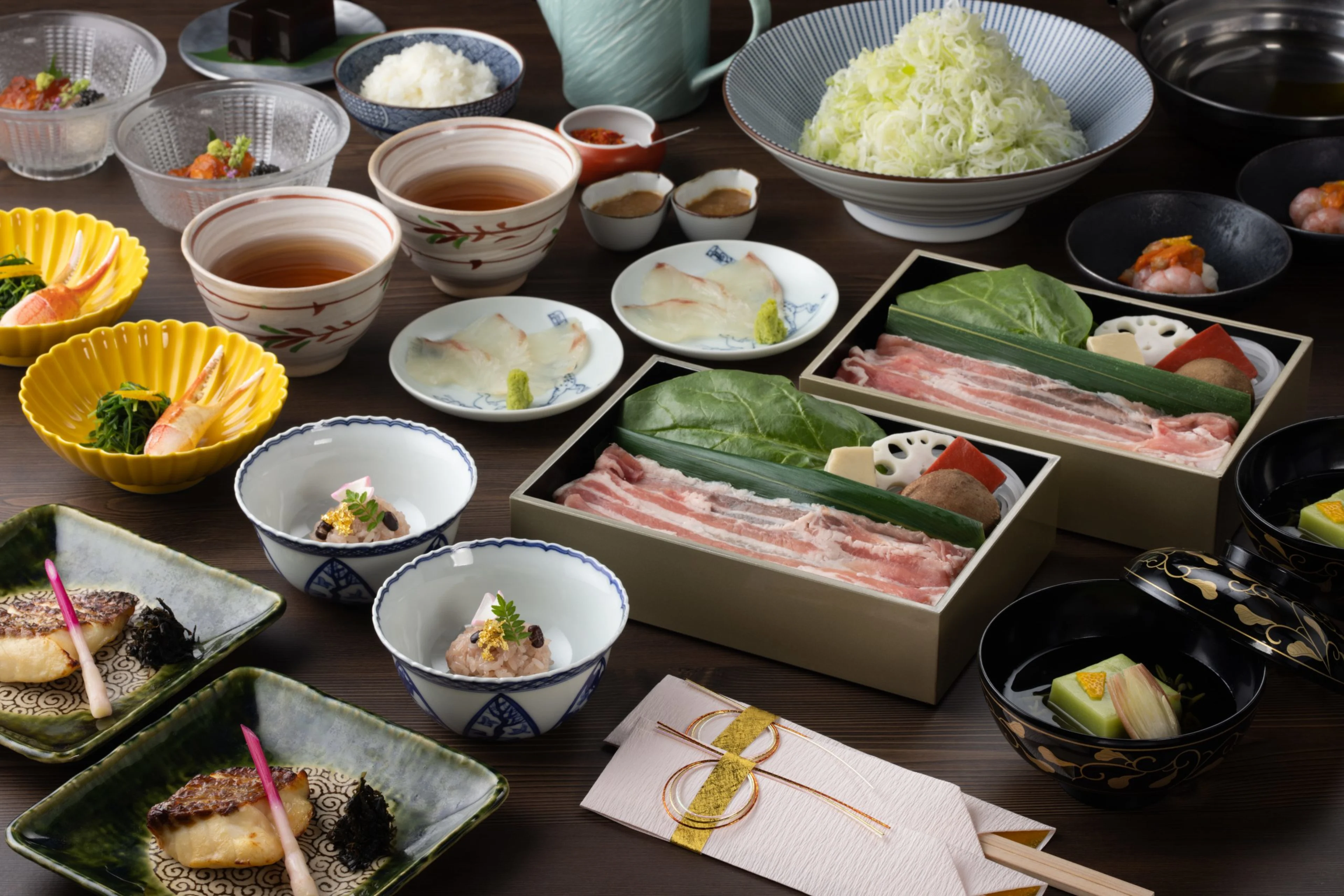 【個室確約×お食い初めプラン】個別鍋でいただく厳選豚肉の出汁しゃぶ会席＋別途料金でお食い初め膳追加可能★京橋の個室空間で大切なお子様の成長をお祝い