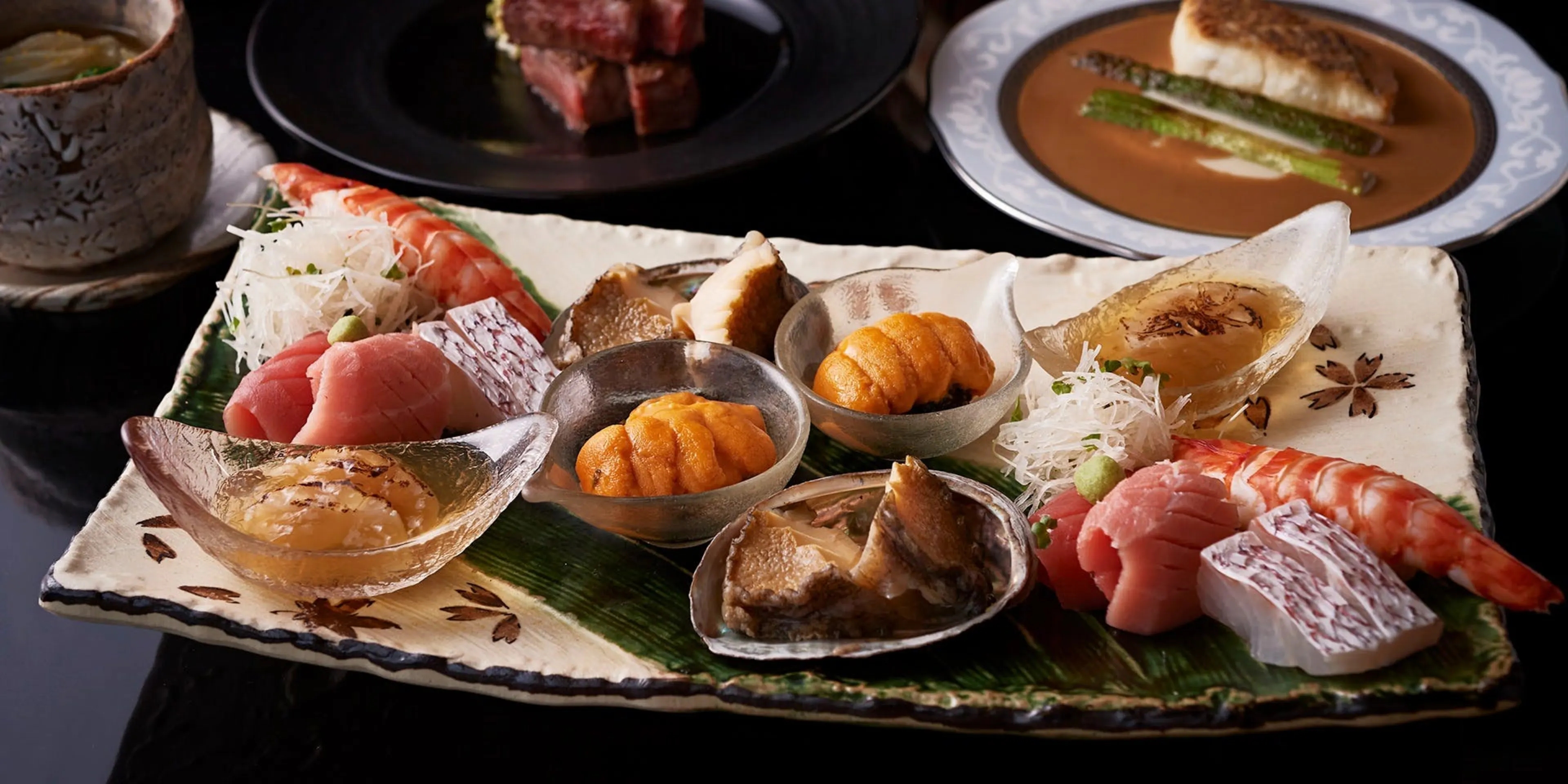 【個室確約アニバーサリーディナー】南青山の個室で贅を尽くす★お造り豪華6種盛り＆肉魚Wメイン＆鰻の土鍋ご飯の7品★お祝い向け創作和食コース