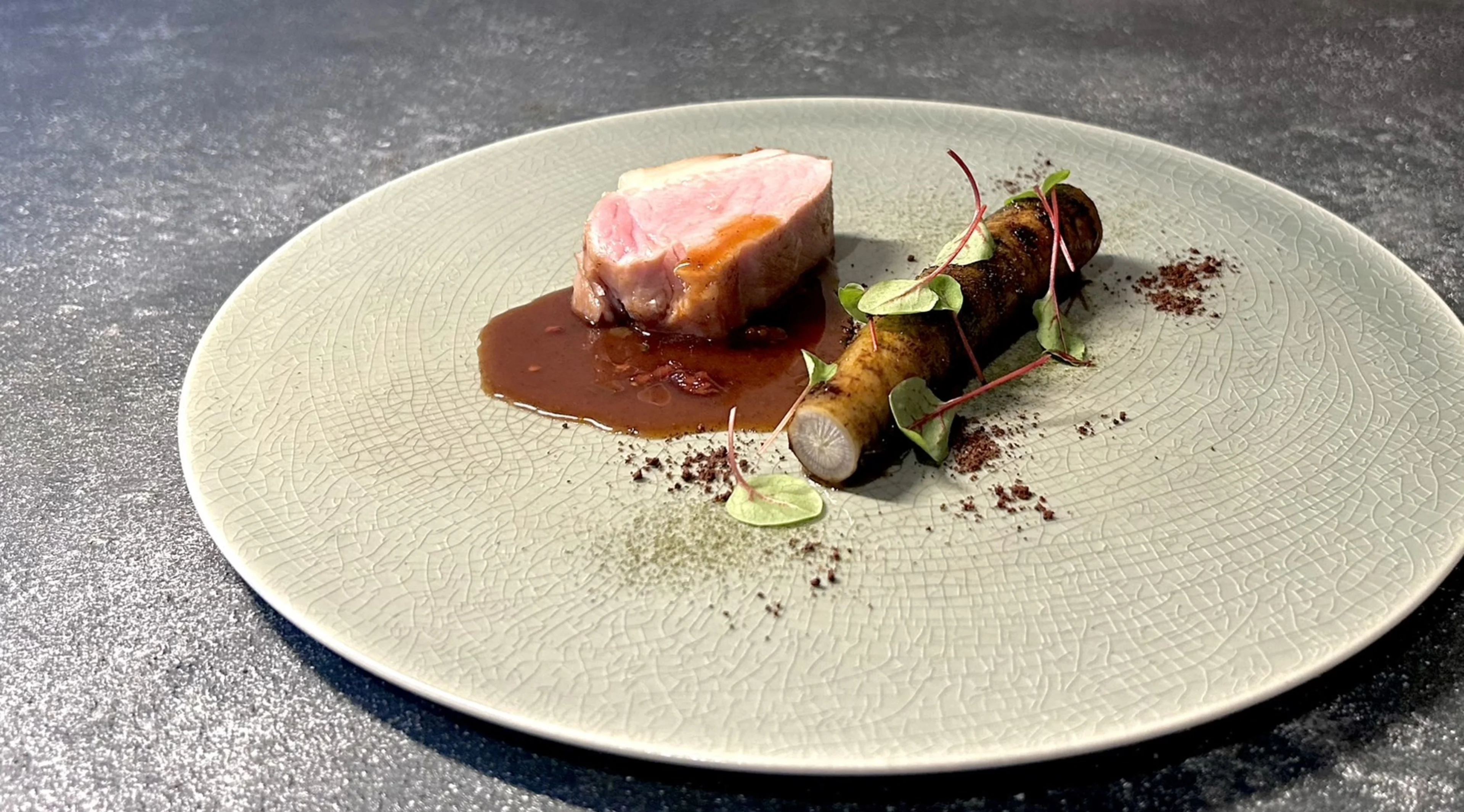 【アニバーサリーランチ】Anniversary Grâce7品＋乾杯用スパークリングと特製ケーキ付き(アップグレード可)★心斎橋で贅沢なひと時を