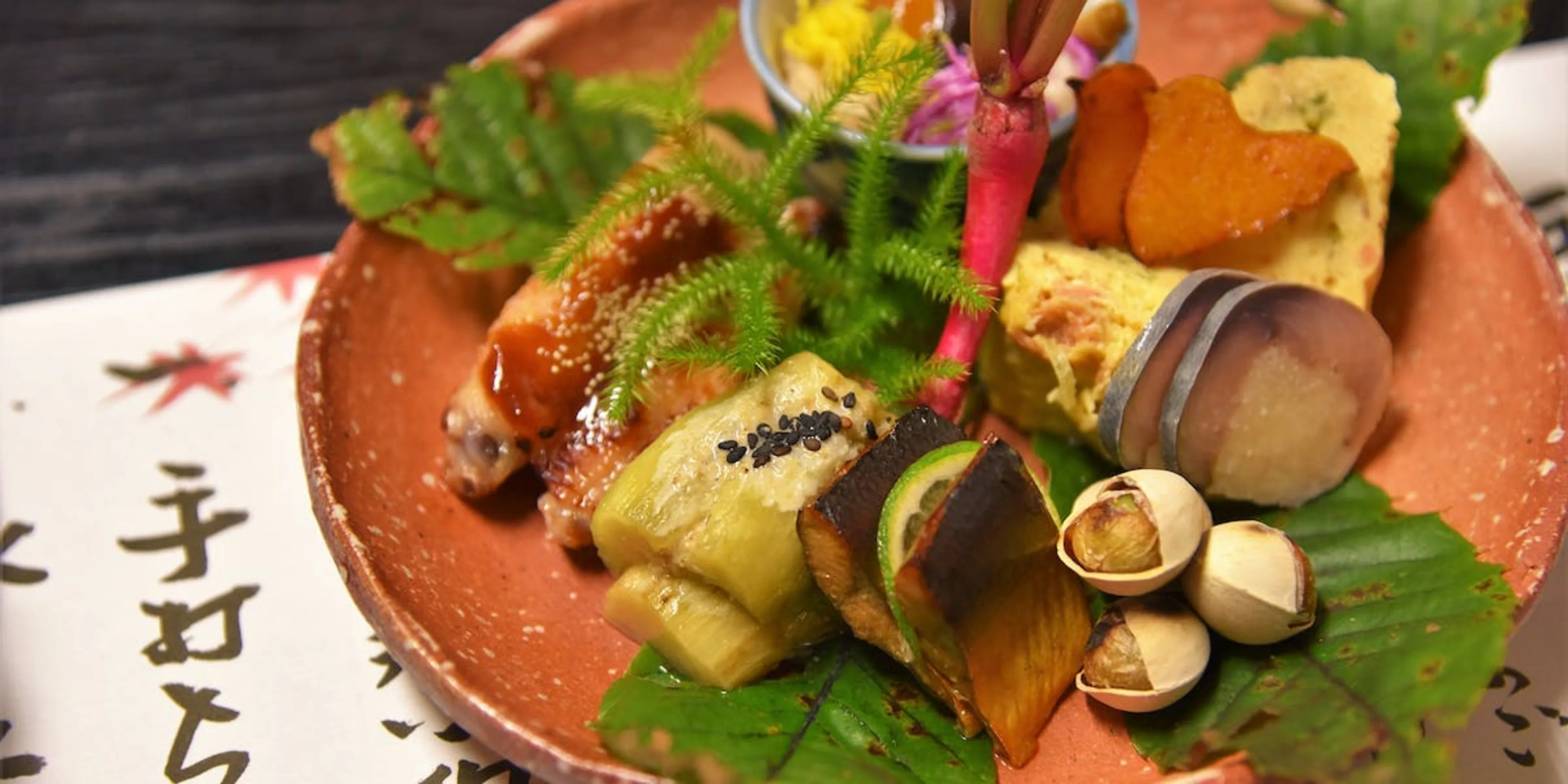 【個室確約 / 結納・お顔合わせプラン】手打ち蕎麦含む軍鶏鍋ランチコース全５品＋乾杯ドリンク★三千院や寂光院が佇む京都大原でお祝い★