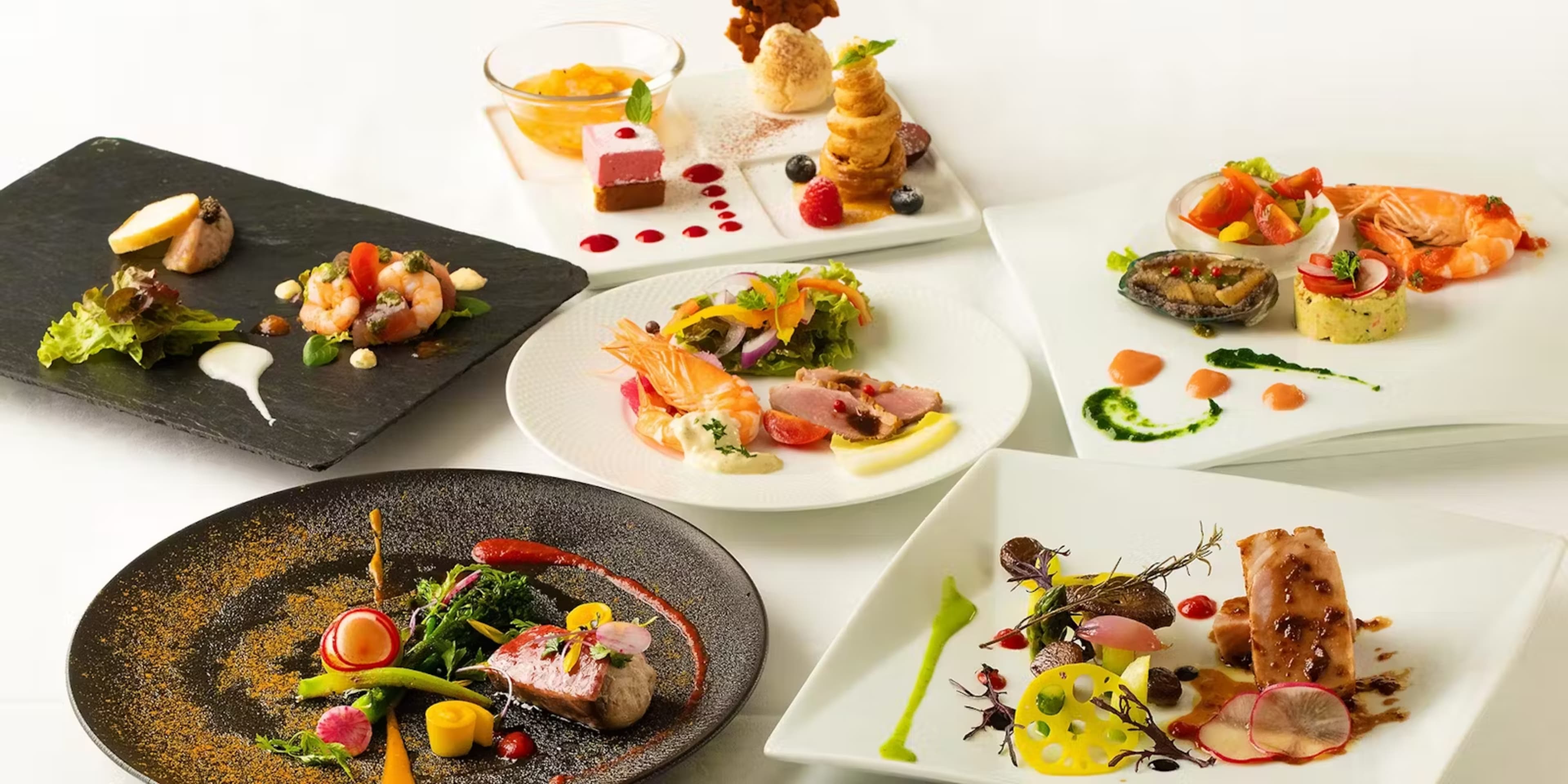 豪華フレンチフルコース全8品