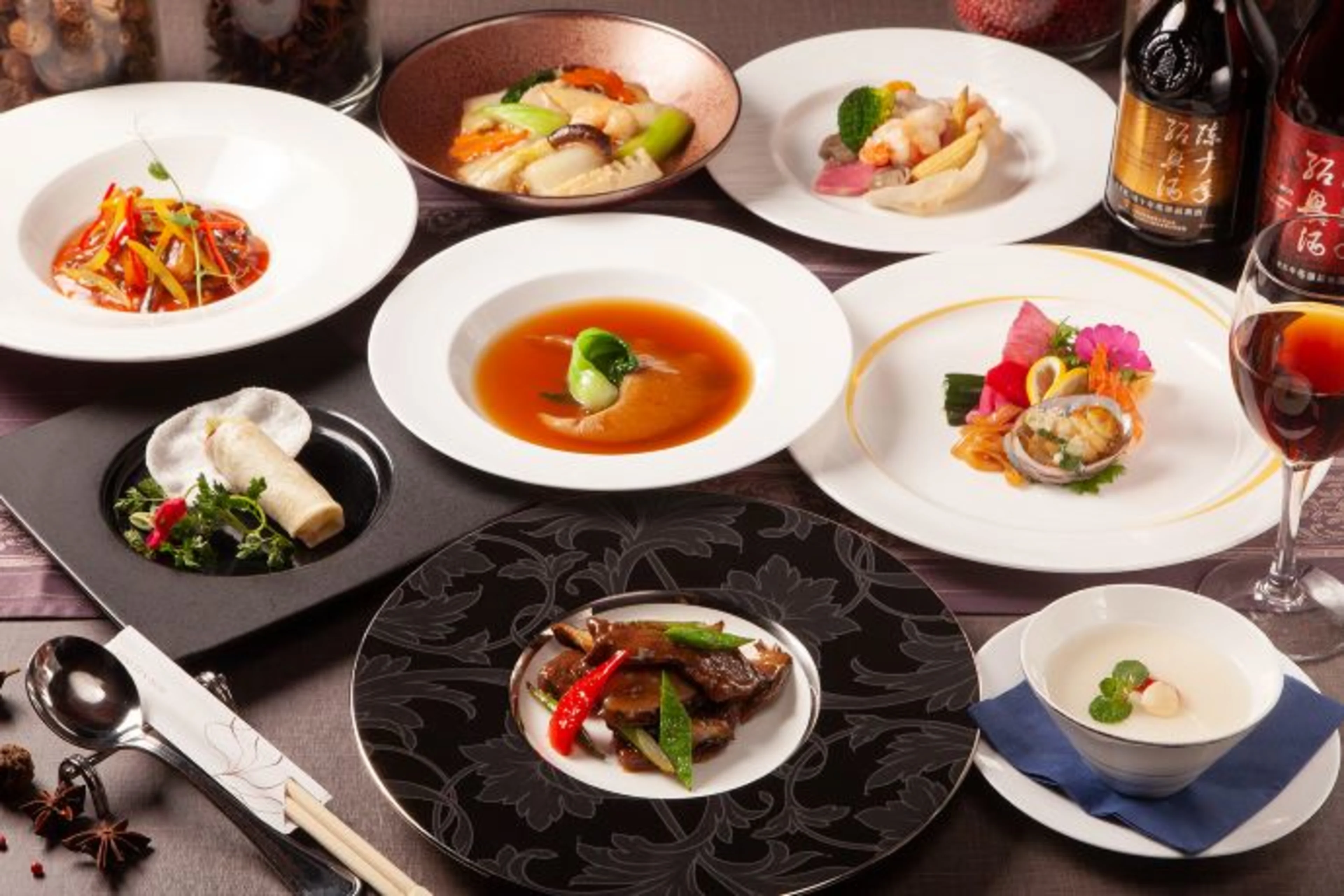 【個室確約 接待・会食プラン】絶品中華全8品コース＋飲み放題★名古屋駅直結でアクセス抜群！万人に愛される中華コースで大切なゲストをおもてなし★