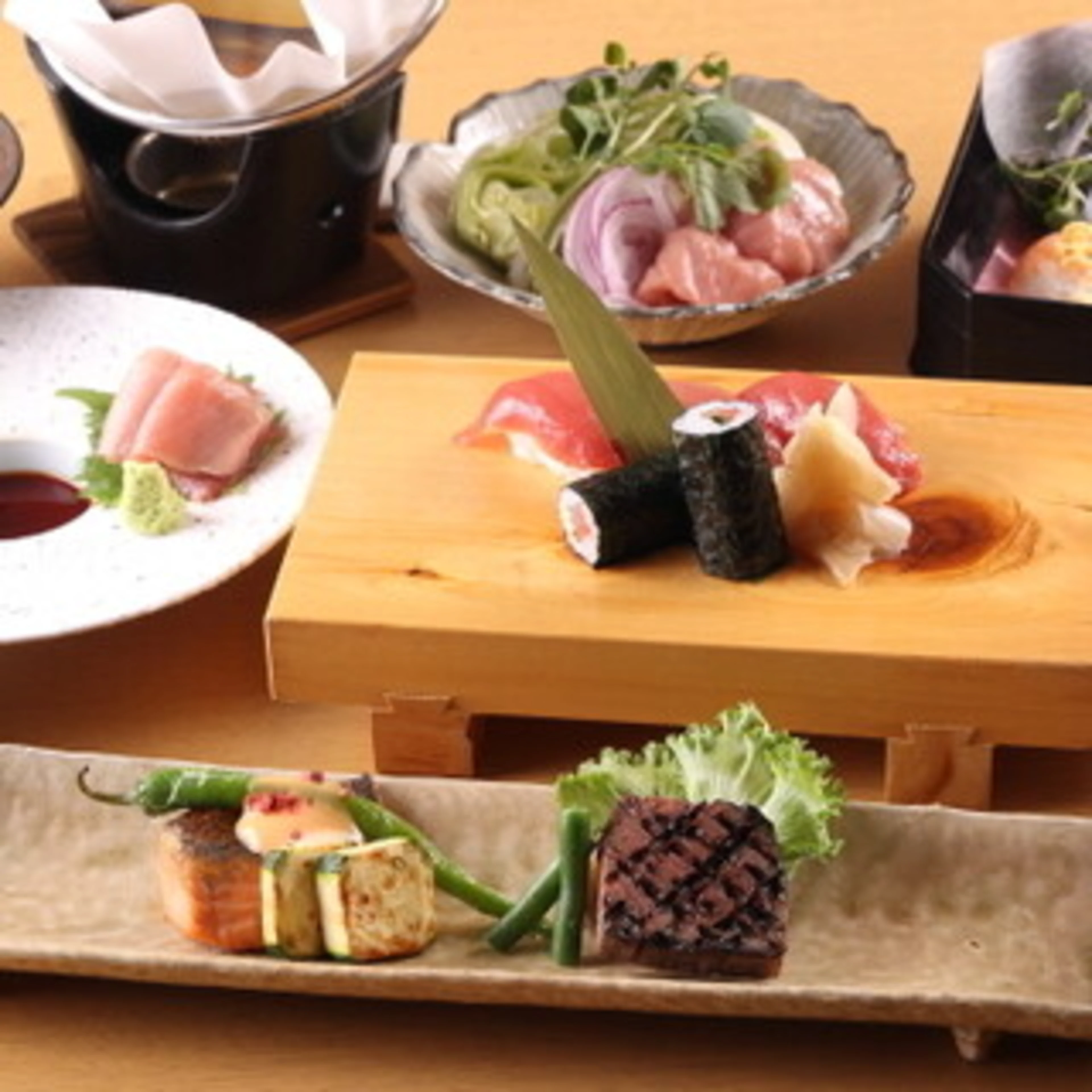 【記念日プラン】名古屋・栄すぐ★個室orテーブル席が選べる本格和食コース★乾杯ドリンク・特製メッセージプレート付きのアニバーサリーランチ・ディナー