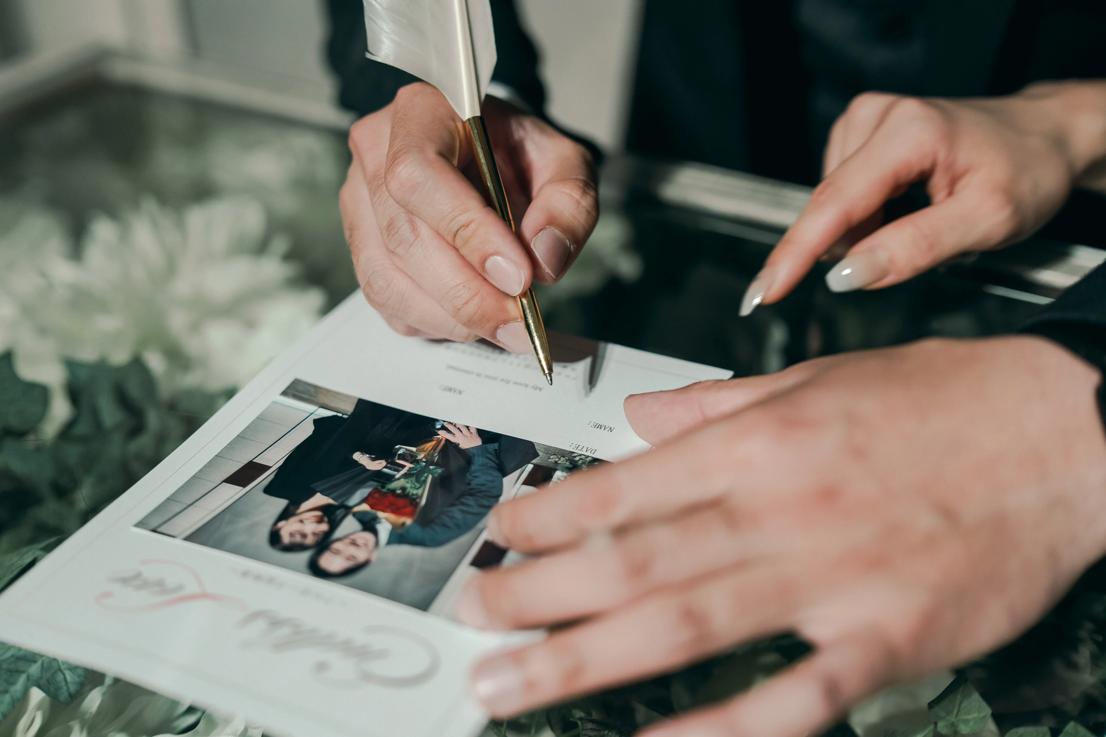 オリジナルプロポーズ証明書 / ダミーディナー招待チケット