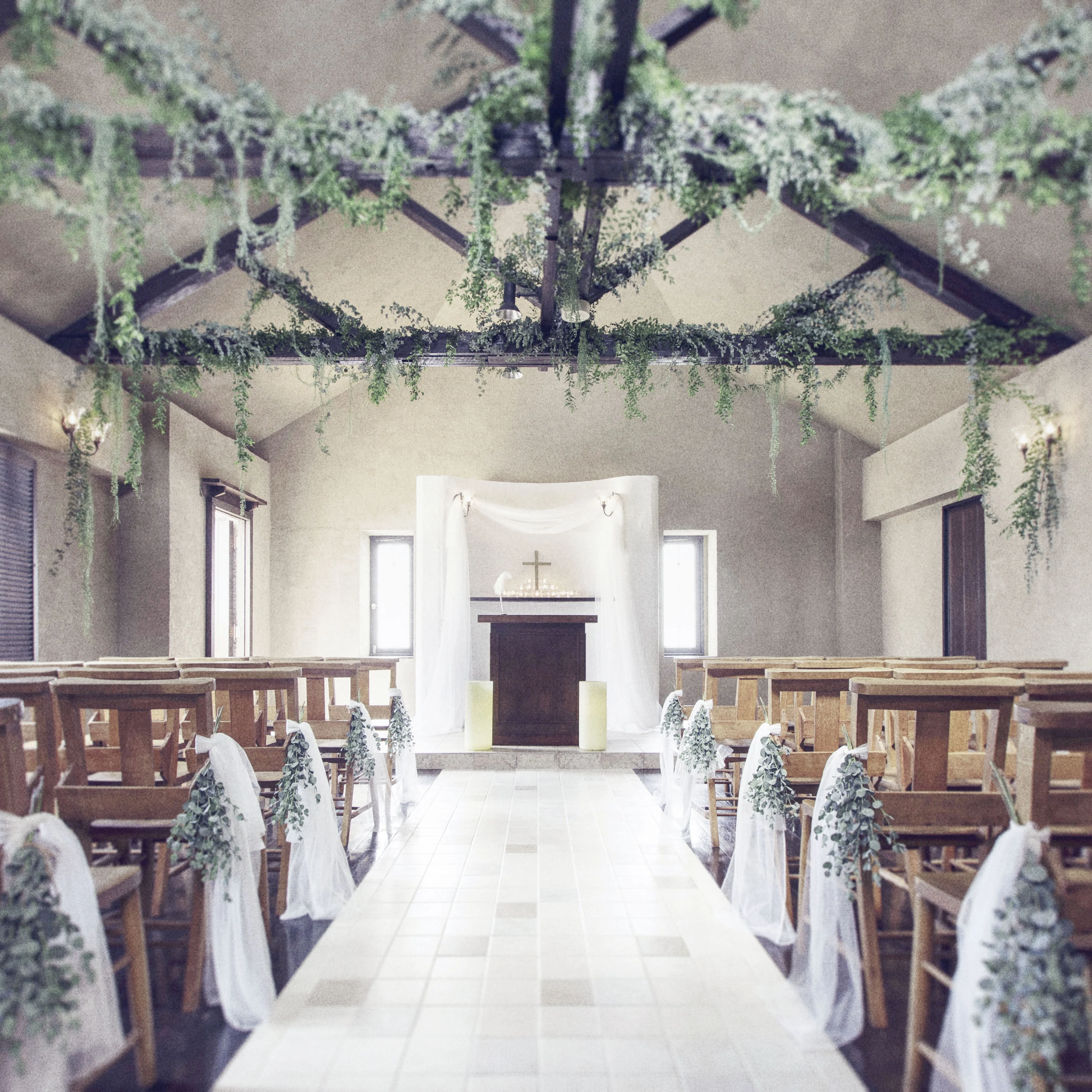 チャペルでのお写真撮影サービス