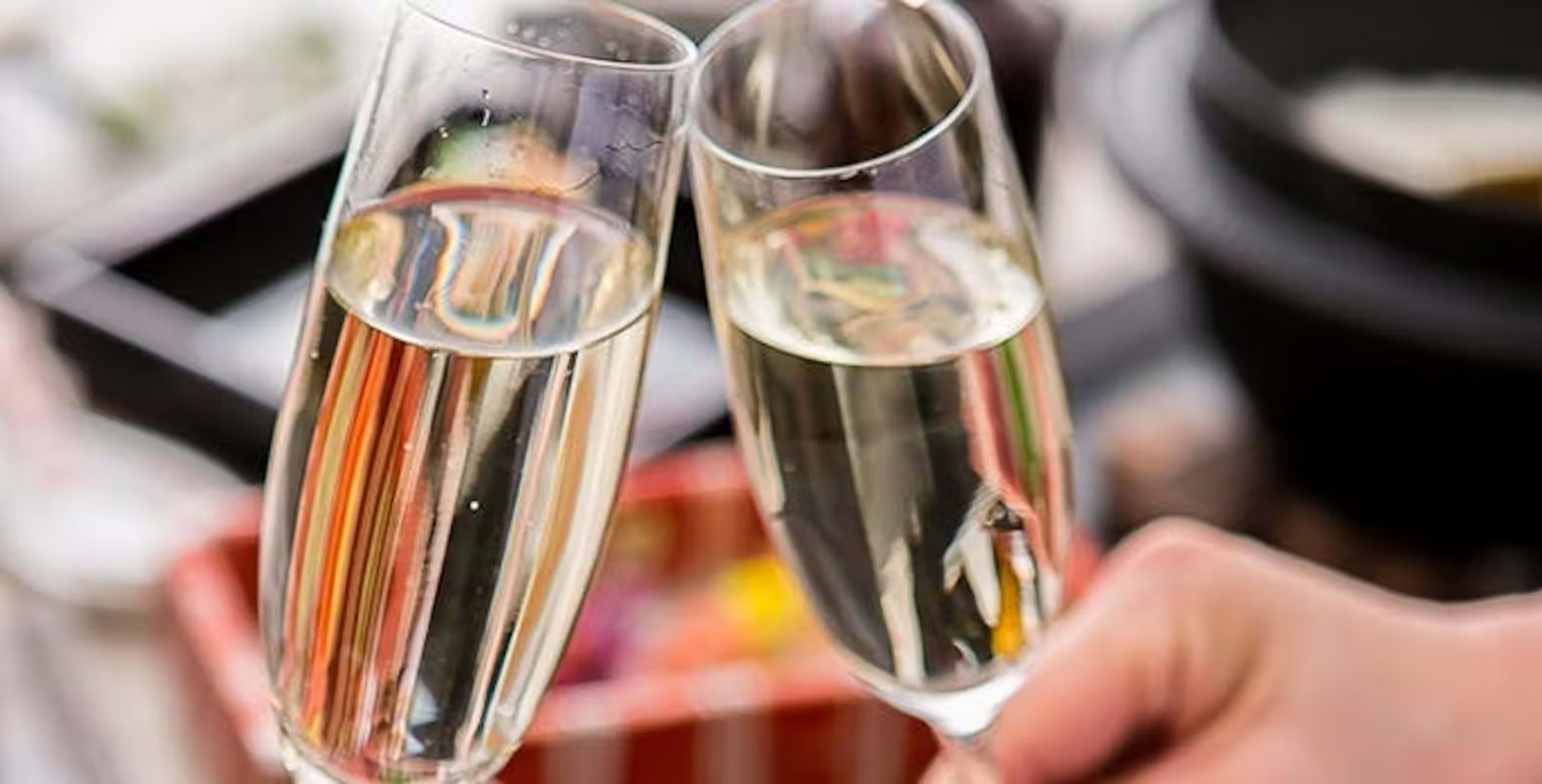 乾杯酒シャンパン