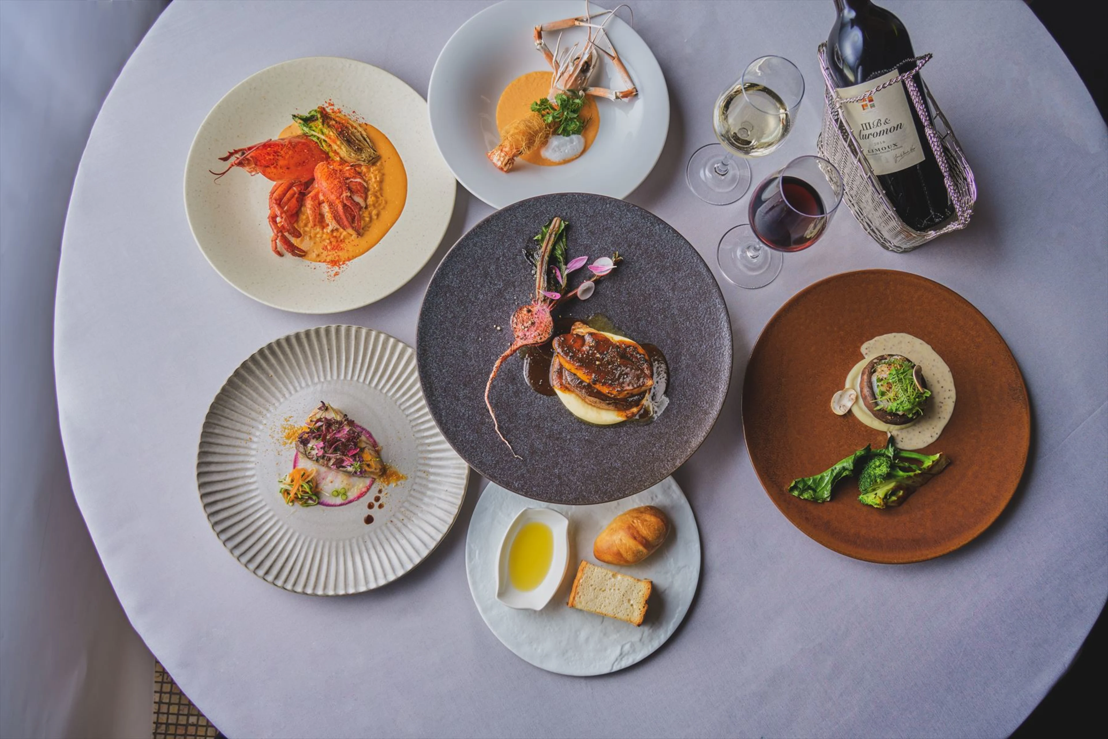 フレンチフルコースディナー