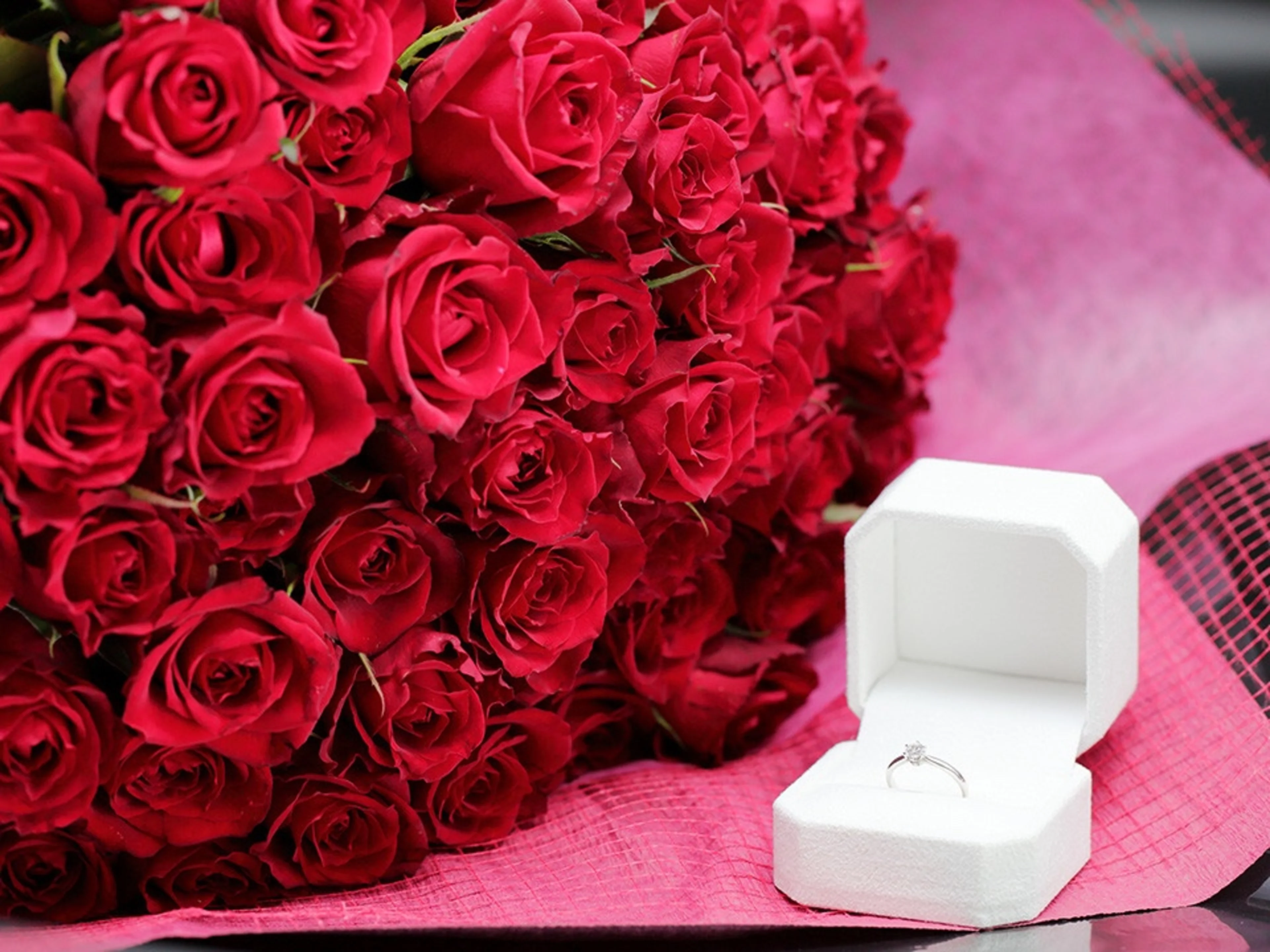 バラの花束（【B】【C】コースの特典）